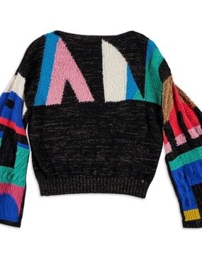 Chanell multicolor Geometric Knit Sweater - Women's size 36 vintage 2019